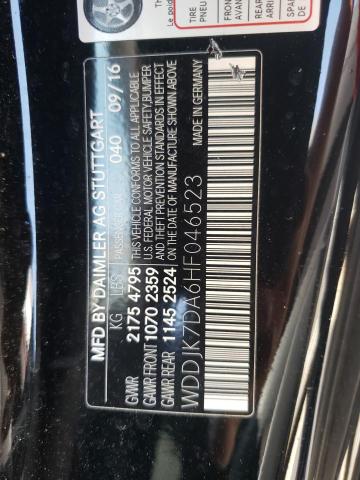 2017 MERCEDES-BENZ SL 550 - WDDJK7DA6HF046523