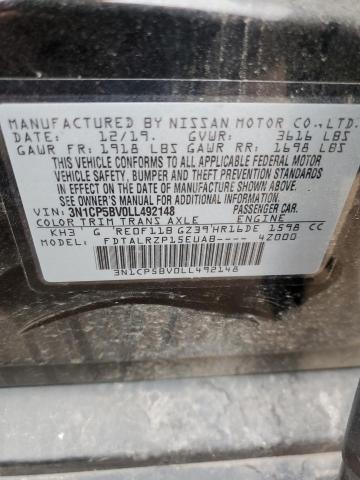 3N1CP5BV0LL492148 Nissan KICKS S