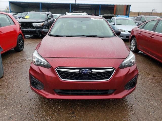VIN: 4S3GKAA62J1621124 Auction: COPART Lot: 53256453 Location: CO - COLORADO SPRINGS 4S3GKAA62J1621124 SUBARU IMPREZA 2018 RED Photo 5