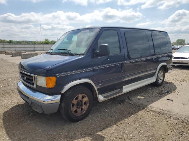 Salvage cars for sale from Copart Kansas City, KS: 2004 Ford Econoline E150 Van