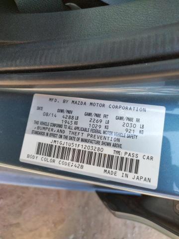 2015 MAZDA 6 - JM1GJ1U51F1203280