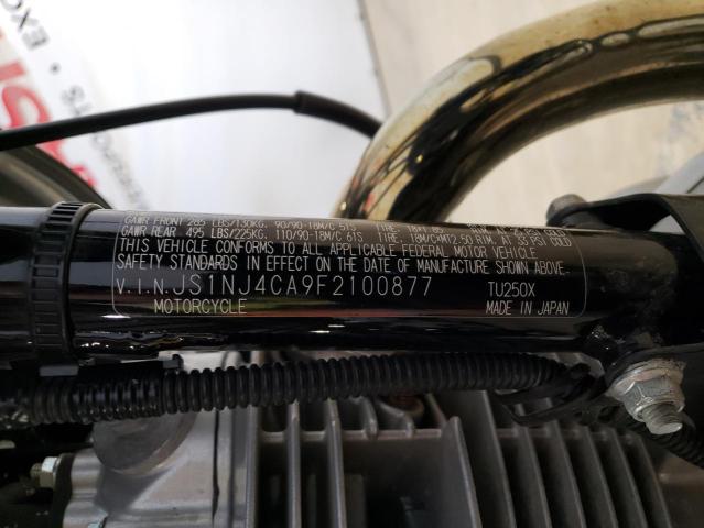 2015 SUZUKI TU250 X - JS1NJ4CA9F2100877