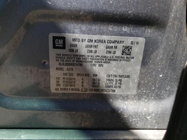 KL4CJBSB4EB744789 Buick Encore Convenience