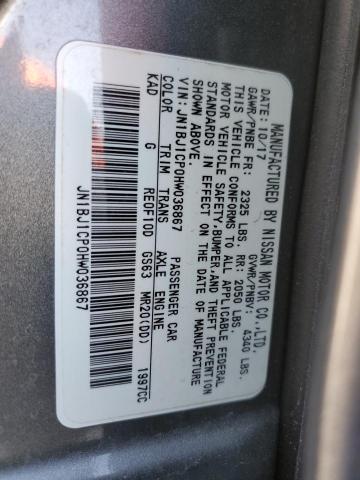 2017 NISSAN ROGUE SP - JN1BJ1CP0HW036867
