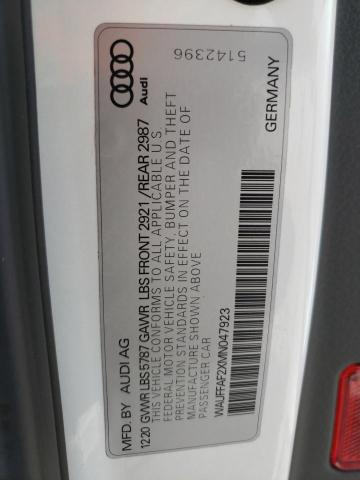 2021 AUDI S6 PRESTIG - WAUFFAF2XMN047923