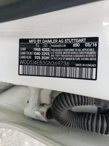 WDDSJ4EB3GN369736 Mercedes-Benz CLA 250