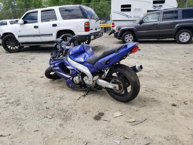 2007 YAMAHA YZF600 R JYARJ10E57A002025