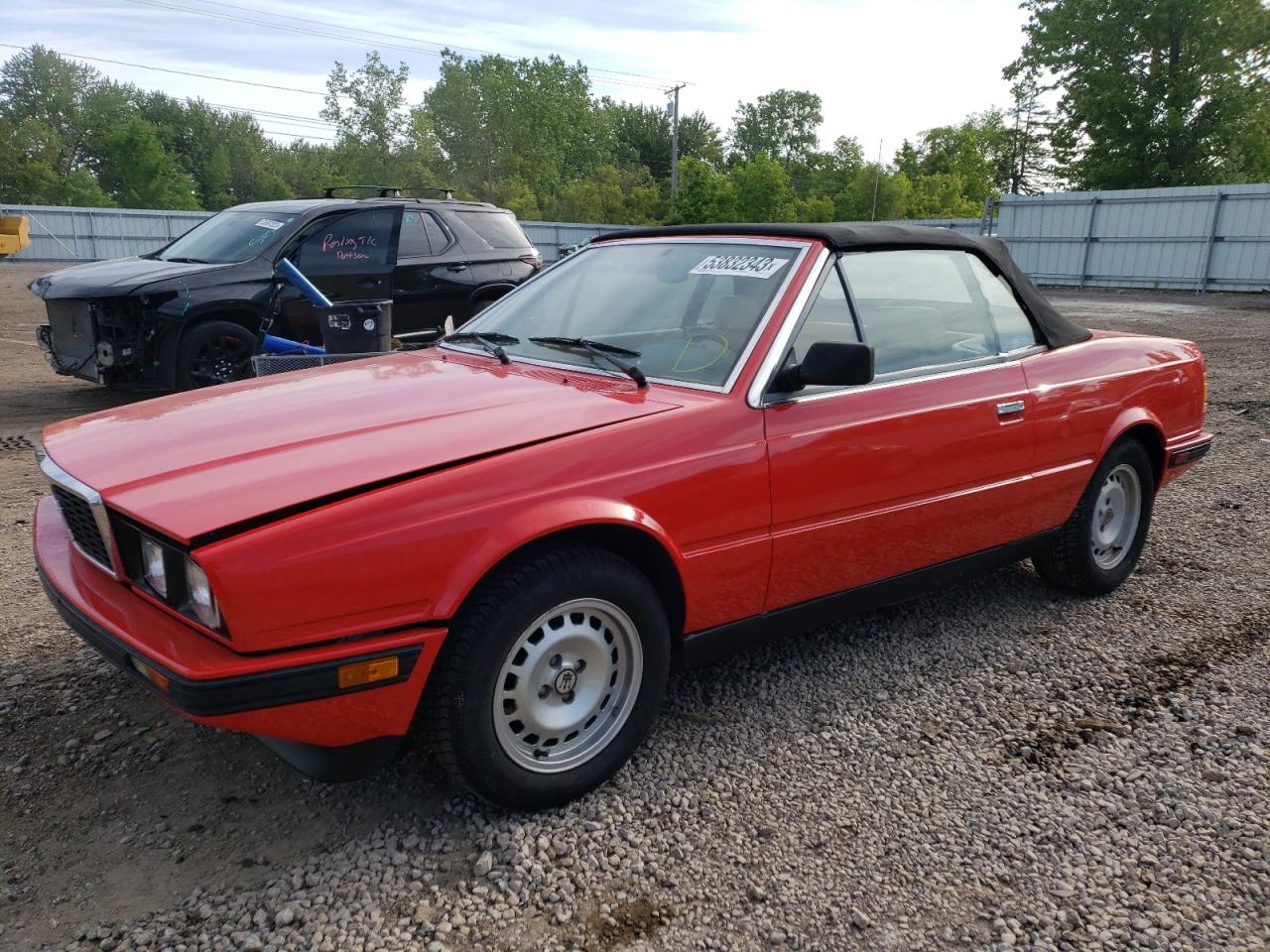 ZAM333B00GA100741 1986 Maserati Biturbo