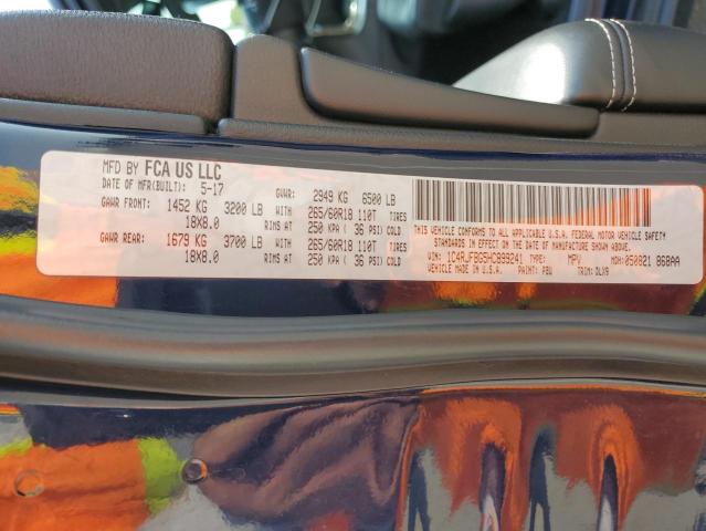 1C4RJFBG5HC899241 Jeep Grand Cherokee Limited