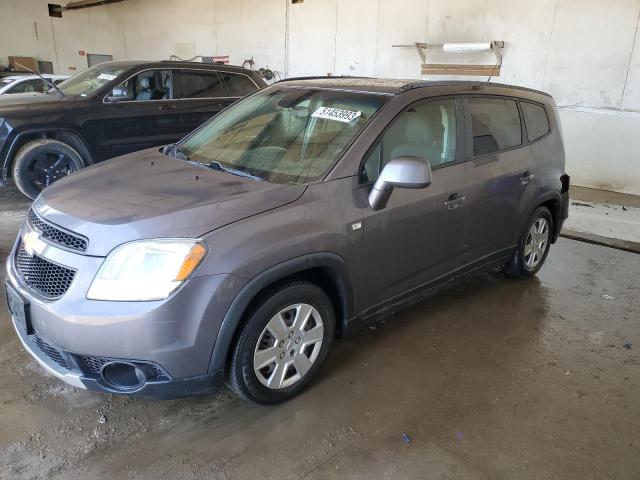 Chevrolet Orlando salvage cars for sale: 2012 Chevrolet Orlando LT