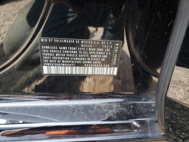 2015 VOLKSWAGEN GOLF TDI - 3VW2A7AU9FM035977