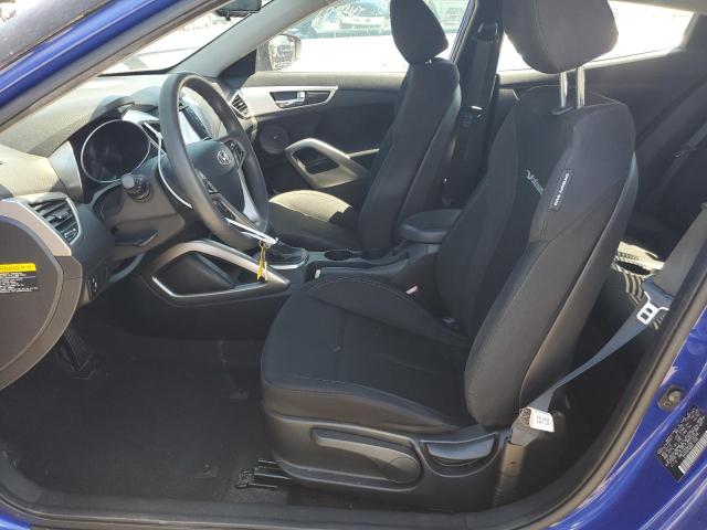 VIN: KMHTC6AD1DU126208 Auction: COPART Lot: 50542533 Location: GA - SAVANNAH KMHTC6AD1DU126208 HYUNDAI VELOSTER 2013 BLUE Photo 7