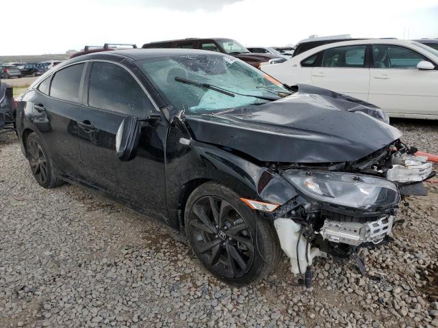 Vin: 19xfc2f81me201445, lot: 53592703, honda civic sport 20214