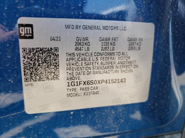 2023 CHEVROLET BOLT EV 2L - 1G1FX6S0XP4152143