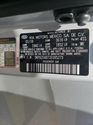 2018 KIA RIO LX/S - 3KPA25AB7JE095273