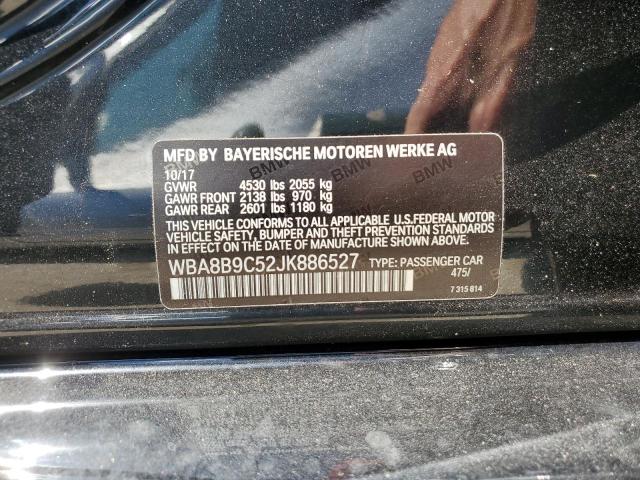 2018 BMW 330 I - WBA8B9C52JK886527