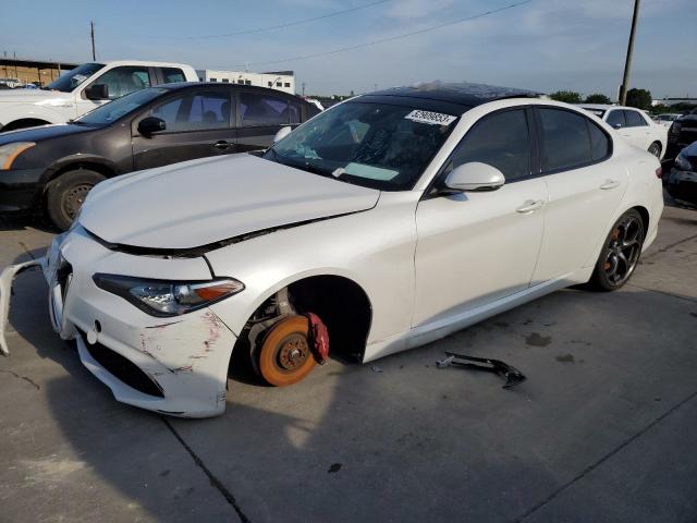 Alfa Romeo salvage cars for sale: 2017 Alfa Romeo Giulia TI Q4