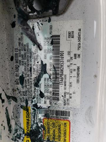 1FA6P8AM2H5316901 Ford MUSTANG
