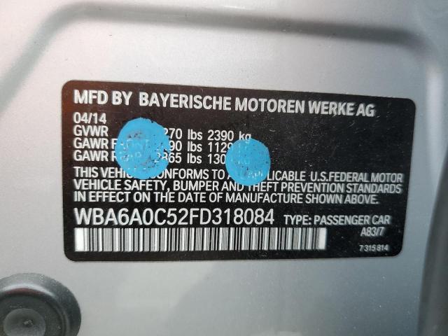 VIN WBA6A0C52FD318084 2015 BMW 6 Series, 640 I Gran... no.12