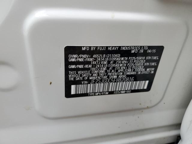 JF2SJGDC5FH820816 Subaru Forester 2.0xt Premium
