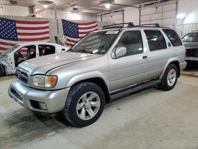 Salvage cars for sale from Copart Columbia, MO: 2003 Nissan Pathfinder LE