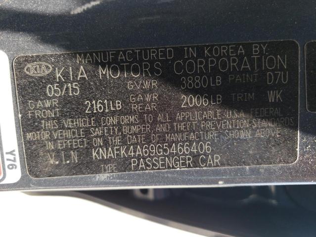 KNAFK4A69G5466406 KIA FORTE LX