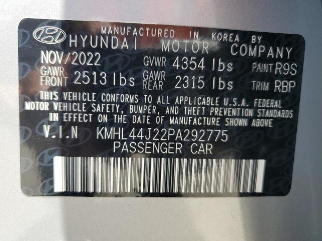 Hyundai Sonata Sel Plus 2023 KMHL44J22PA292775 Image 12