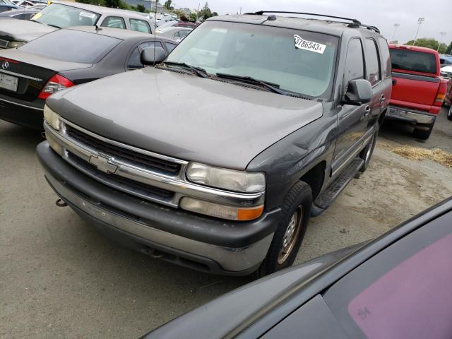 Salvage cars for sale from Copart Vallejo, CA: 2001 Chevrolet Tahoe K1500