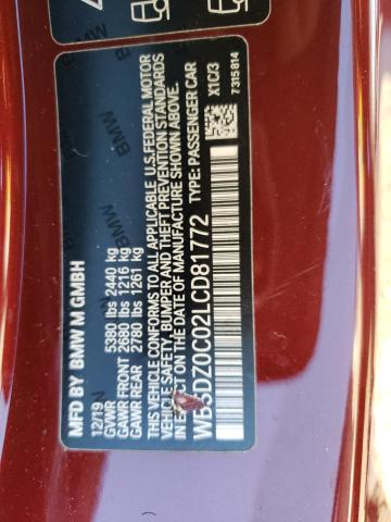 2020 BMW M8 - WBSDZ0C02LCD81772