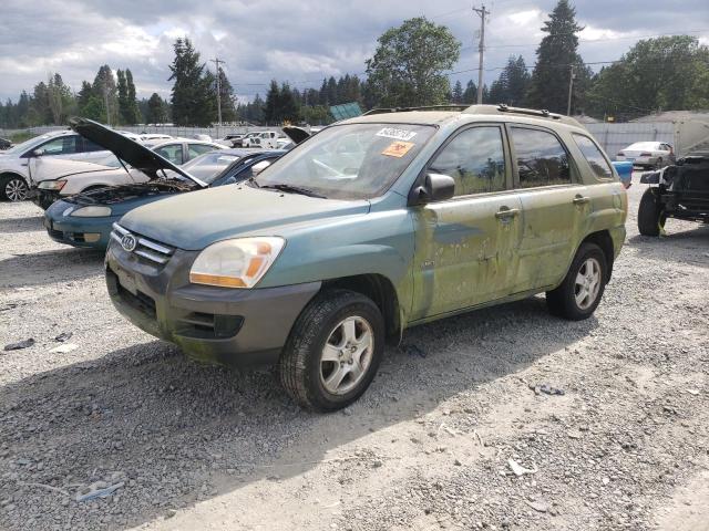 Flood-damaged cars for sale at auction: 2005 KIA New Sportage