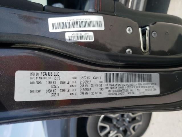 3C4NJDDB8KT721324 Jeep Compass Trailhawk
