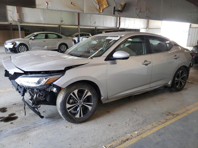 Salvage cars for sale from Copart Mocksville, NC: 2021 Nissan Sentra SV