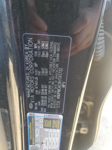 KNDPMCAC9H7141732 KIA Sportage Lx