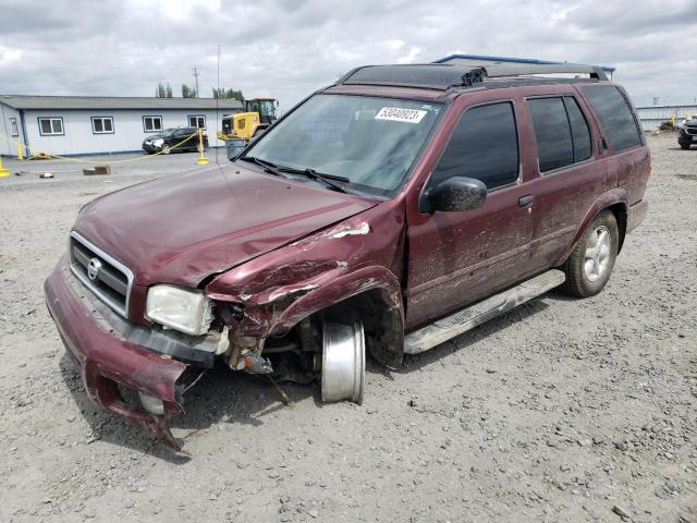 Salvage cars for sale from Copart Airway Heights, WA: 2002 Nissan Pathfinder LE