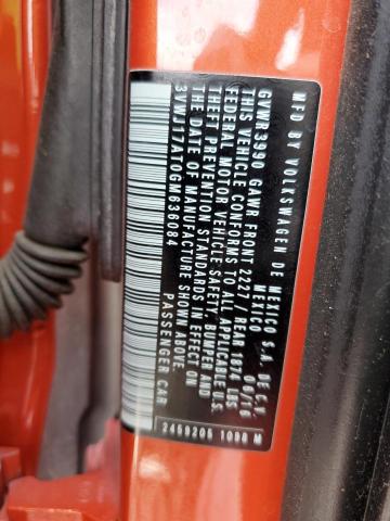 2016 VOLKSWAGEN BEETLE SE - 3VWJ17AT0GM636084