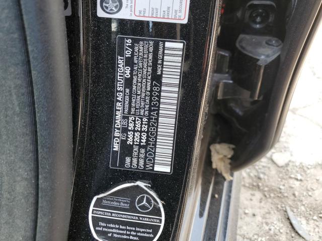 WDDZH6GB2HA139987 Mercedes-Benz E 400 4matic