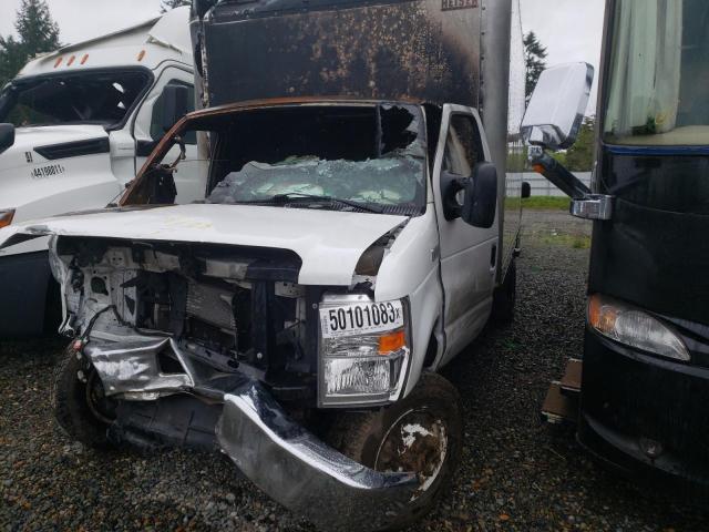 Salvage cars for sale from Copart Graham, WA: 2018 Ford Econoline E450 Super Duty Cutaway Van