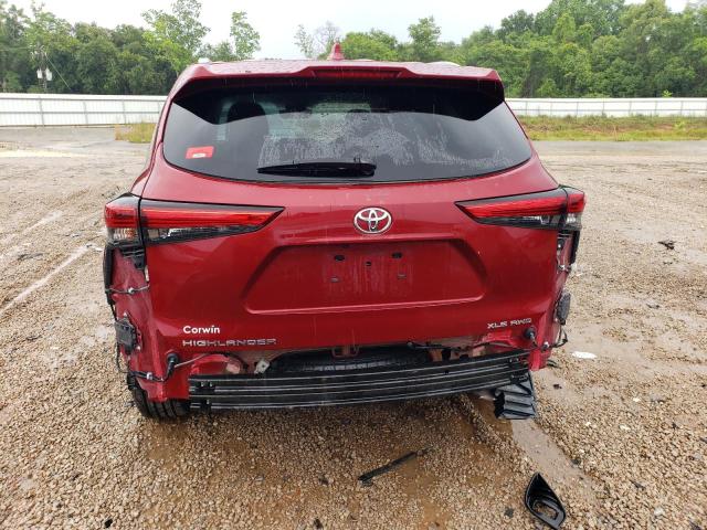 VIN 5TDGZRBH9LS518363 2020 Toyota Highlander, Xle no.6