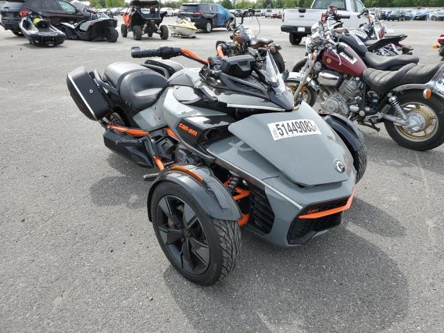 Salvage motorcycles for sale at Glassboro, NJ auction: 2021 Can-Am Spyder Roadster F3-S