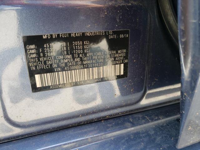 4S3BNBD61F3018633 Subaru Legacy 2.5i Premium