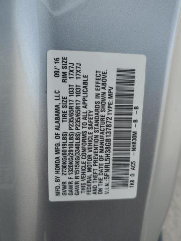 2016 HONDA ODYSSEY SE - 5FNRL5H38GB137872