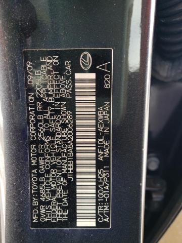 2022 LEXUS HS 250H - JTHBB1BA8A2006289