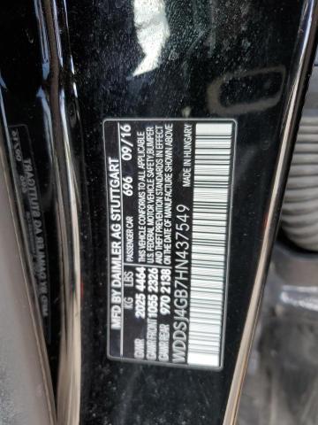 WDDSJ4GB7HN437549 Mercedes-Benz CLA 250 4MATIC
