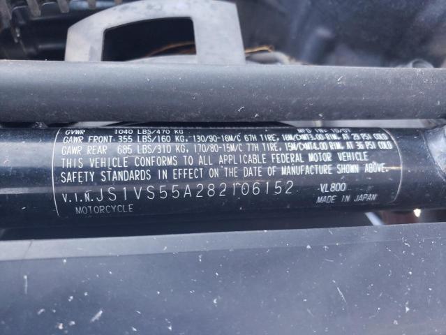 2008 SUZUKI VL800 - JS1VS55A282106152