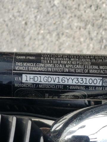 2000 HARLEY-DAVIDSON FXDL 1HD1GDV16YY331007