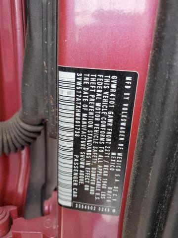 2017 VOLKSWAGEN BEETLE S/S - 3VW517ATXHM801738