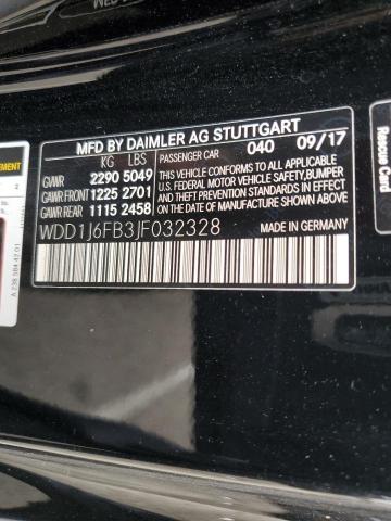 WDD1J6FB3JF032328 Mercedes-Benz E 400