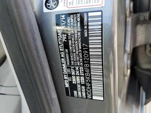 WDDHF5KB4FB120917 Mercedes-Benz E 350
