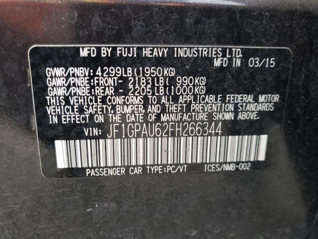 JF1GPAU62FH266344 Subaru Impreza Sport