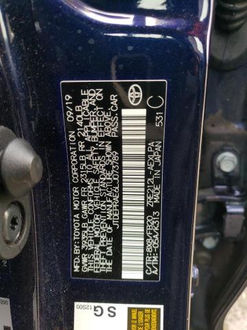 JTDEPRAE6LJ073789 Toyota COROLLA LE